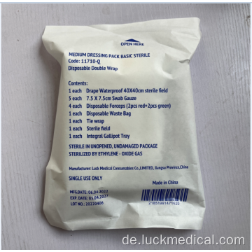 Dressing Kit Sterile Einzelverwendung